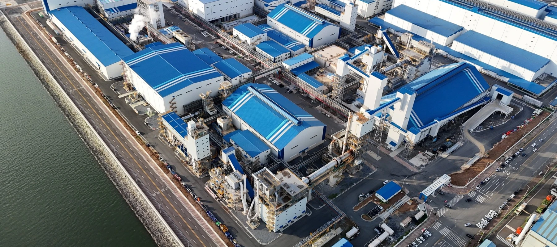 PLS and POSCO celebrate completion of joint chemical facility